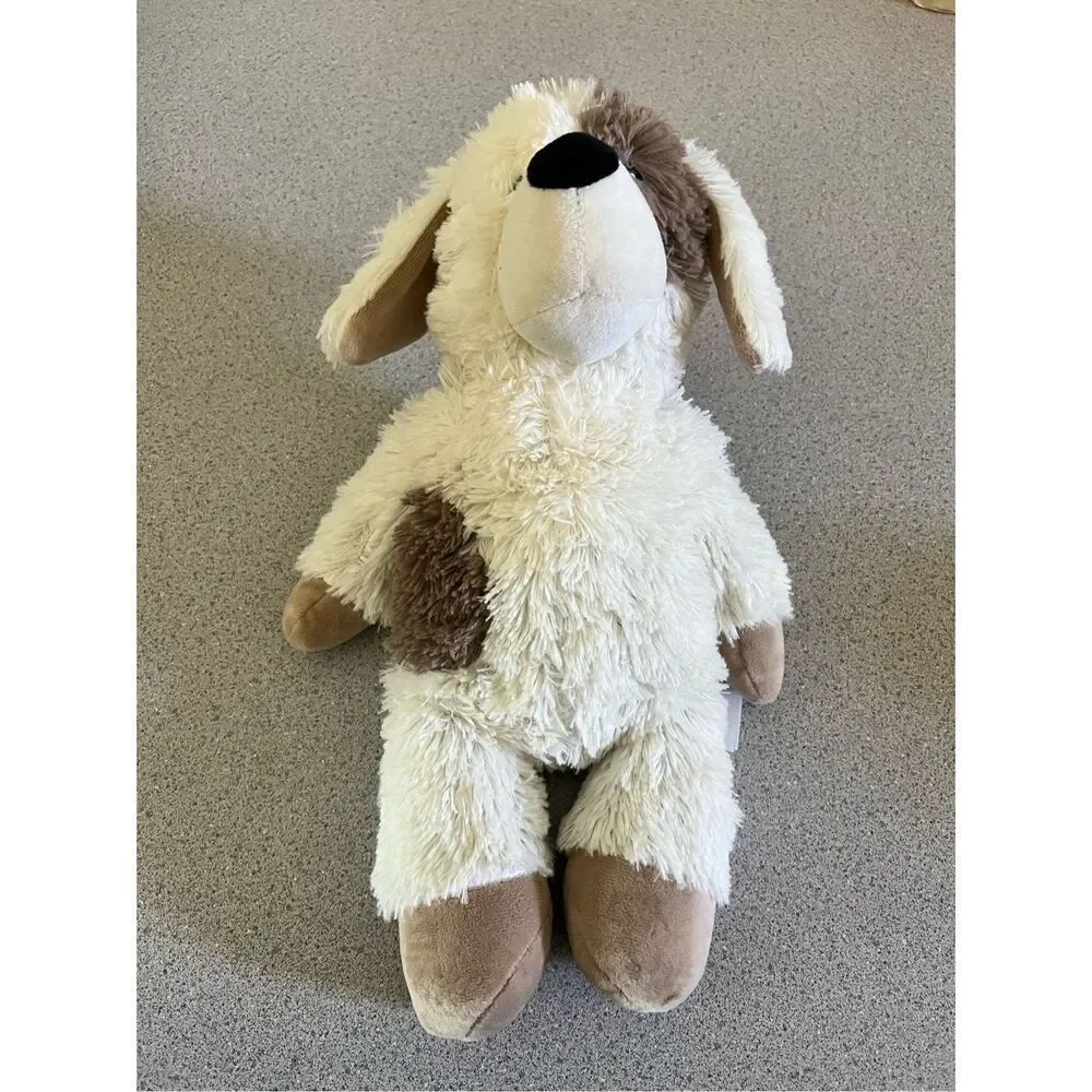 Warmies Puppy weighted heatable stuffed animal stuffy plush lavender luvvy $30